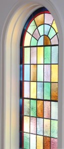Stained glass window